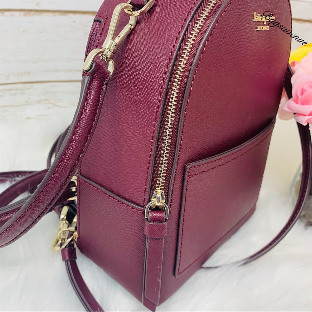 NWT Kate Spade Mini Convertible Backpack crossbody - Picture 8 of 8